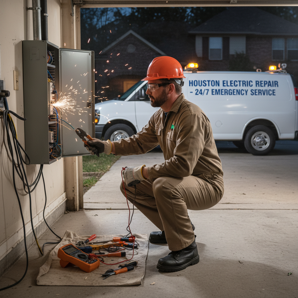 24/7 Electrical Emergency Repairs - Tell Projects Rosenberg TX