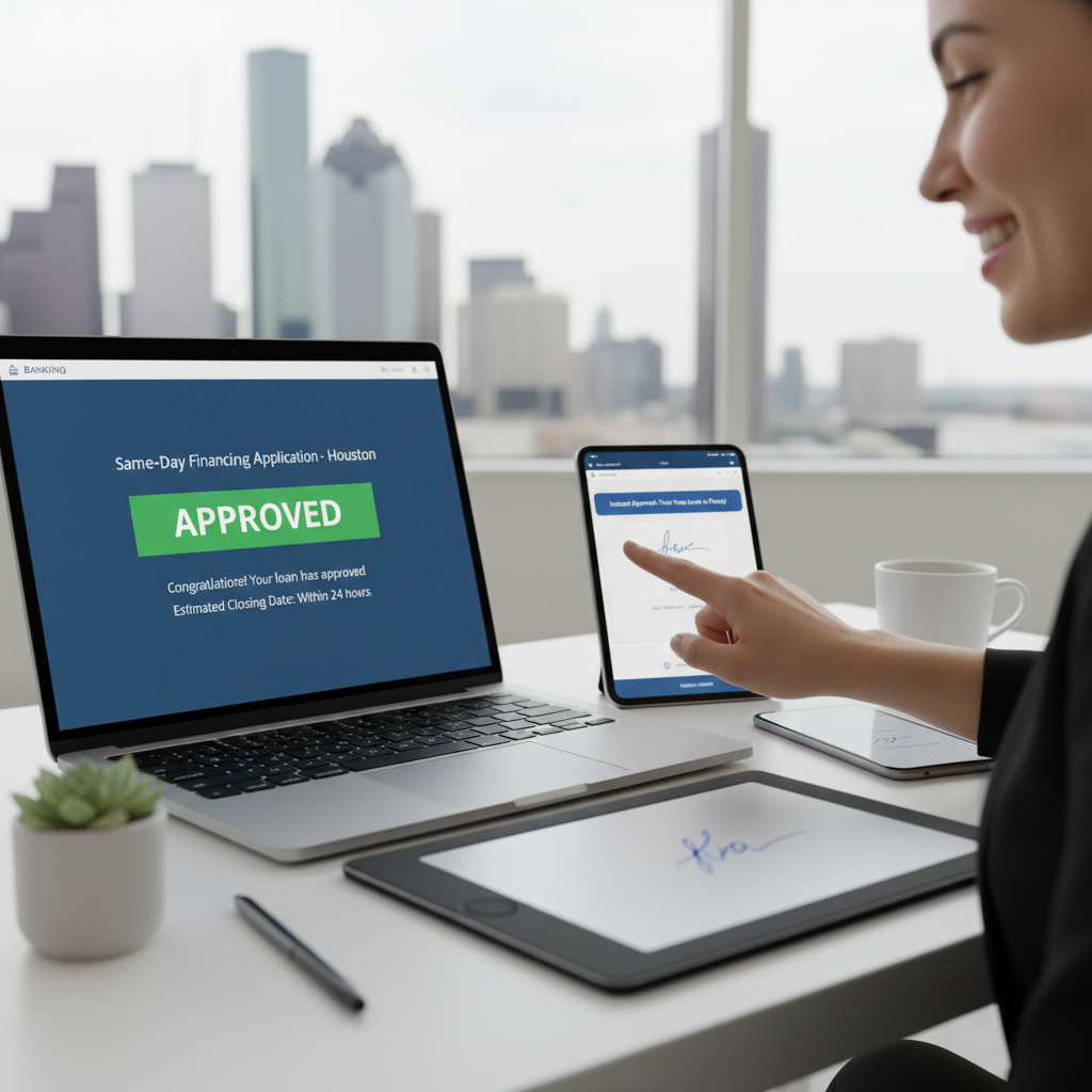 Same-Day Financing Approval - Tell Projects Rosenberg TX