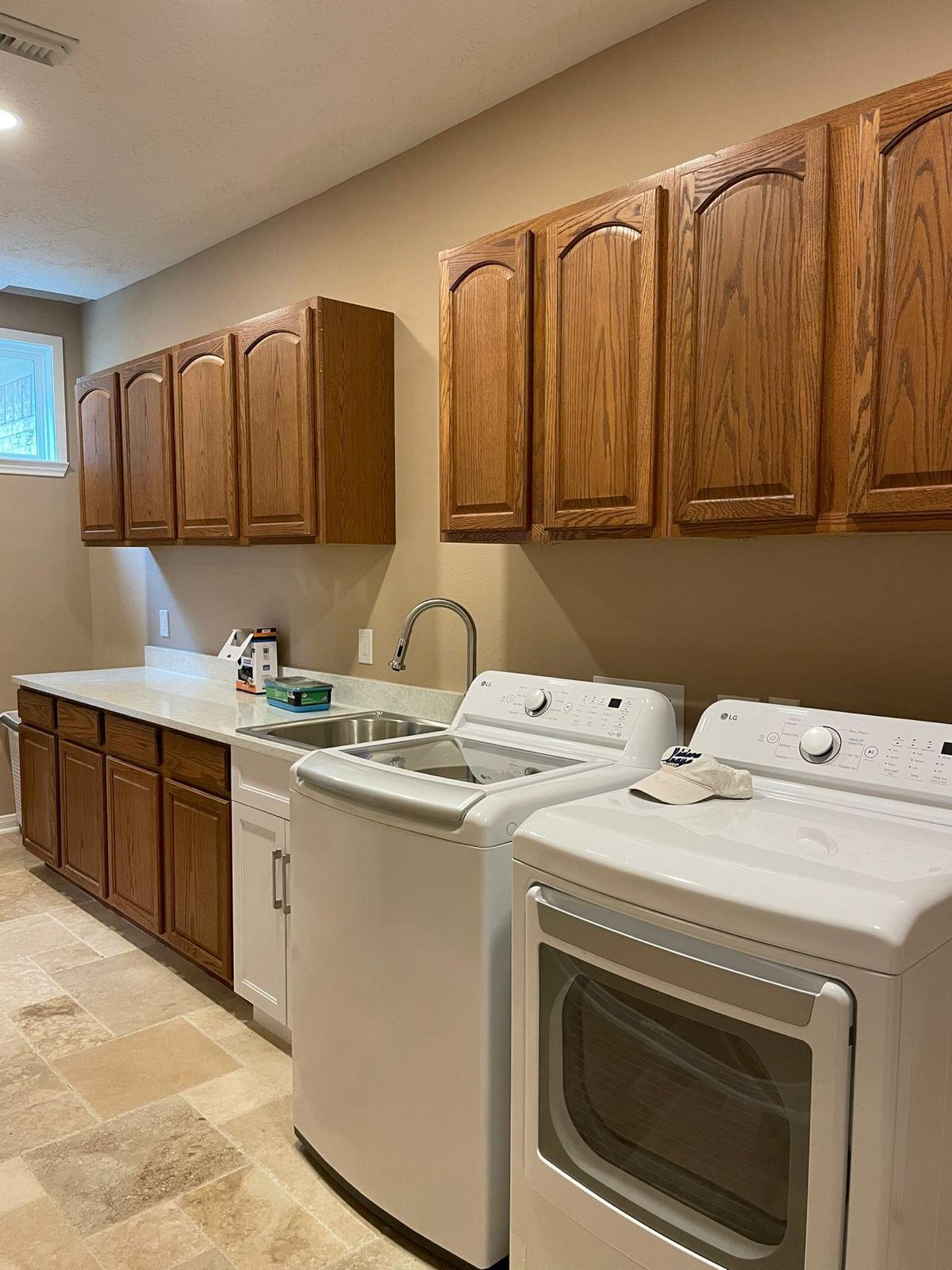 Commercial laundry room renovation in Rosenberg apartment complex