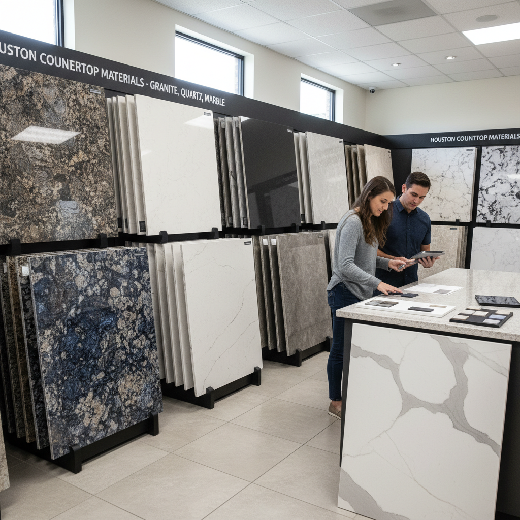 Countertop Material Selection - Tell Projects Rosenberg TX