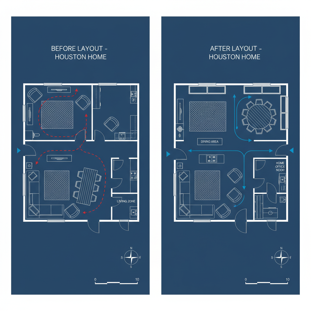 Room Layout Optimization Rosenberg - Tell Projects Rosenberg TX